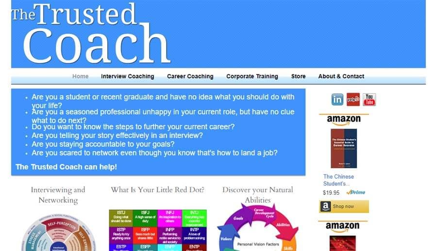 The Trusted Coach old site